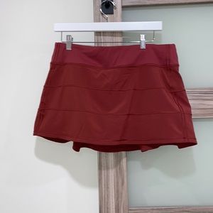 NWOT lululemon pace rival mid rise skirt